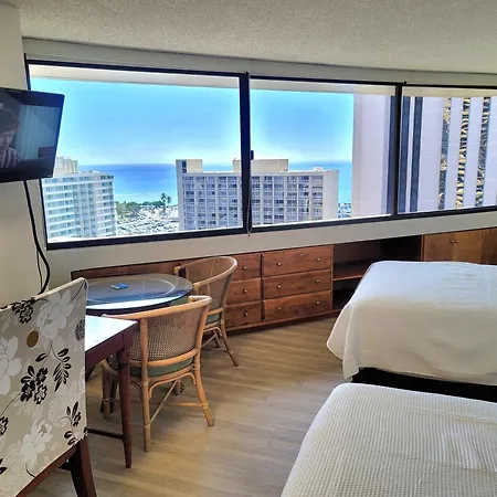 Waikiki Studio Steps To Beach-Mall Free Parking-Wifi Honolulu Room photo